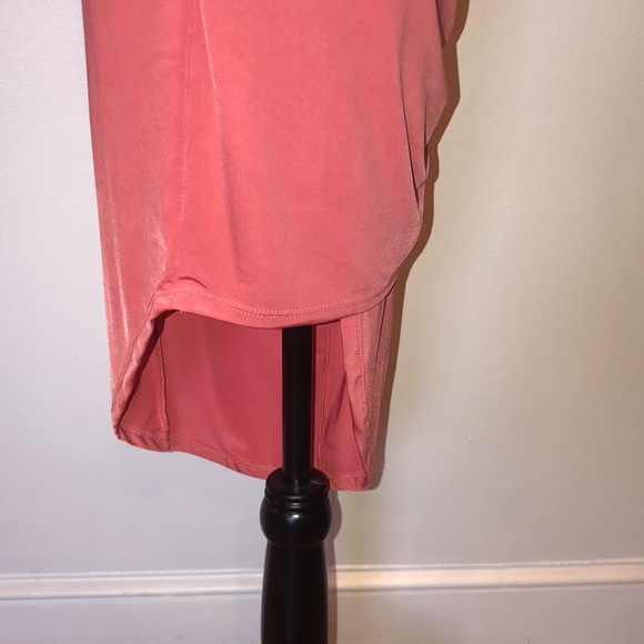 Charlotte Russe Silky Peach Dress - Picture 10 of 11